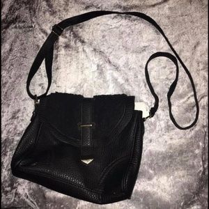 Black crossbody purse